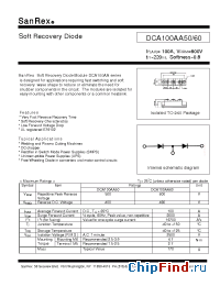Datasheet DCA100AA60 производства SanRex